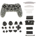 Joystick Controller Case Shell Cover+ Buttons for PS4 DualShock Grey