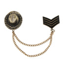 Vintage Unisex Badge Military Medal Army Badges Hat Brooch Pin Jewelry