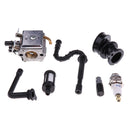 7 pieces Total Parts Carburetor & Intake Manifold Oil Fuel Line Fuel Filter