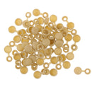 Pack of 50 Hinged Plastic Screw Washer Cover Caps For 6g 8g Screws Beige