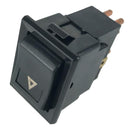 ABS Plastic Hazard Warning Door Lock Switch Hazard Flasher Warning Light Switch for VW OEM:YUF101490