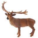 Realistic Male Red Deer Model Toy Action Figure Home Decorative Collectibles