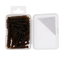 1 Box Artificial Bait Silicone Soft Worms Fishing Lure 3cm Simulation Fishing Tool