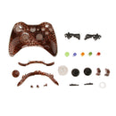 Protective Case Shell Button Kit for Xbox 360 Controller-Brown Leopard Perfect Fit Antiscratch Shockproof