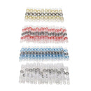 100x Heat Shrink Solder Sleeve Wire Crimp Butt Terminal Connector waterproof