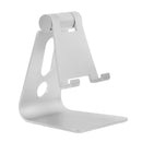 Cell Phone Stand [UPDATE VERSION] Cradle, Dock, Holder For Switch, iPhone 7 6 6s Plus 5 5s 5c charging, Accessories Desk, all Android Smartphone Silver