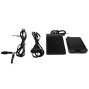 Professional Tattoo Machine Power Supply Kit 2 Clip Cords & Foot Pedal Switch Set