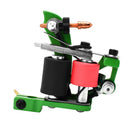 Premium Aluminum Alloy Tattoo Machine Shader Liner 10 Wrap Coils Power Supply for Beginner