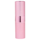 15ml Practical Empty Rotary Perfume Bottle Replacement Pressed Spray Refillable Diffuser Decorative Makeup Tool Pink