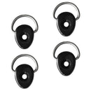 4 Pieces Kayak Canoe Boat D Ring Tie Down Loop Safety Deck Fitting Accessories