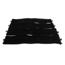 4 Pieces Cable Management Sleeve , Cord Management System and Zipper Buckle for TV / Computer / Home Entertainment, 19-20 inch Flexible Cable Sleeve Wrap Cover Organizer Black