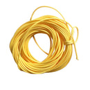 10m Waxed Nylon Thread Cord String for Necklace Bracelet Jewelry Hand Sewing String Beading DIY 1.5mm Yellow