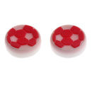 Antislip Silicone Thumb Grips Stick Caps Thumbstick Covers For PS4 / PS3 Red And White