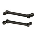 2 Pieces Black Stainless Steel Drive Shaft Drive Axle 93-113mm for RC Crawlers 1/10 D90 SCX10