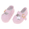 1/3 BJD Girl Dolls Princess Shoes - PU Leather Belt Casual Flats - for LUTS for DOD for Lolita Dolls Party Clothing Accessory Pink