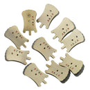 Metal Erhu Mute Quiet Practice Mute Clip Muffler for Chinese Erhu Hu Parts