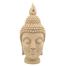 The Hue Sandstone Buddha Head Feng Shui Statue Sculpture Handmade Figurine