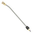 New Stainless Steel Lance Nozzle Long Rod High Pressure Car Wash Gun Quick Connect Spray Cleaning Spray