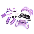 ABS Metal Plated Full Housing Shell Case Kit Parts For Xbox One Wireless Controller Purple Color