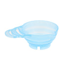 Reusable Random Color DIY Hair Coloring Dyeing Bleach Tint Hairdressing Mixing Bowl Salon Accessory with Handle