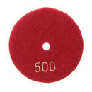 4500 Max RPM High Efficiency Sharp Wear-Resistant Granite Marble Stone Corners Polishing Pads 500 Grits 8cm
