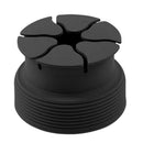 Silicone Mini Holder Storage Winder Case Stretch Earbud Earphone Wrap Black