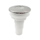 Boat Thru Hull Fitting 1inch ID Hose - Marine 316 Stainless Steel Covered