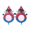 Unisex Christmas Party Snowman Shape Glasses Fancy Dress Sunglasses Funny Gift