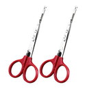 Stainless Fishing Pliers Scissors Line Cutter Hook Remove Fishing Tackle