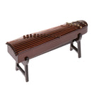 Dollhouse Mini Guzheng Chinese Zither Music Room Decoration Accessories 16cm
