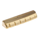Acoustic Folk Guitar Slotted Nut Brass Instrument Replacement Parts - 43x6mm