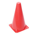 Magicdeal 9 inch Safety Agility Cone for Sports Fitness Football Soccer Beginners Athletics Field Practice Speed Training Cone Red
