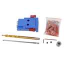 Mini Pocket Hole Jig Kit System For Wood Working & Joinery Tool Set