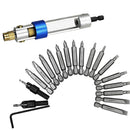 Kit of Half Time Drill High Speed 20 Bits Drill Driver Screwdriver Head Tool High Speed Steel Self-locking Extension Holder
