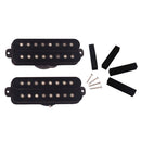 Vulcanized Fiber Alnico V 8 Strings Neck & Bridge Pickup Humbucker Electric Guitar Parts Accessories