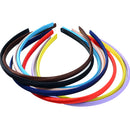 8 Pieces Fabric Plastic Hair Band Hair Hoop Headband Headwear for DIY Kids Hair Bow Hair Accessories