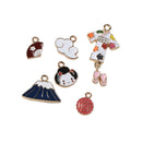 6 Pieces Alloy Rhinestone Embellishments Clear Flatback Rhinestone Buttons