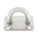 Stainless Steel 8mm Square Eye Plates for Marine Boat Yacht Sailboat Sailing
