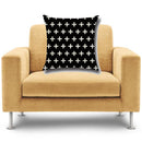 Retro Cotton Linen Pillow Case PLAID Waist Throw Cushion Cover Home Decor