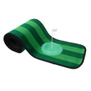 10' x 1' Non-slip Indoor Practice Golf Putting Green Mat Golf Training Aid with Putting Cup Flag and Storage Bag