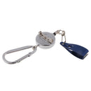 1PC Lightweight Stainless Steel Fly Fishing Line Clipper Nipper Cutter w/ Retractor Tackle 4.3cm/1.7in