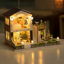 1:24 Scale DIY Handcraft Miniature Project Kit Wooden Dolls House - Ireland Town Kids Birthday Gift