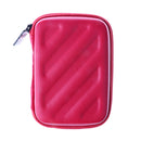 EVA Shockproof Carrying Case for Portable 2.5 inch External Hard Drive Travel Bag Red