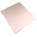 Aluminum Large Size Gaming Mouse Pad Mat with Non-slip Rubber Base Gold