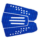 3 Pieces / Set Premium Blue EVA Surfboard Traction Pad Tail Pads Surfing Surf Deck Grip Water Sports Accessories