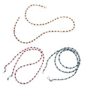 3 Pieces/ Pack Glass Beads Strand Eyeglass Necklace Sunglasses Chain Cord Eyewear Holder Jewelry