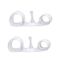 1 Pair Silicone Toe Stretcher Separator Soft Gel Toe Spacers Corrector Fight Bunions, Hammer Toes, Valgus Foot Care Pain Relief