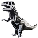 Skeleton T-Rex Dinosaur Child Inflatable Costume Halloween Party Fancy Dress