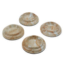 Pack of 4 Plastic Round Piano Caster Cup Feet Pad Floor Carpet Protector for Upright/Grand Piano Parts