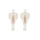 2x Inline Fuel Filter Small Plastic Motorcycle Scooter Petrol 6mm ID Pipe